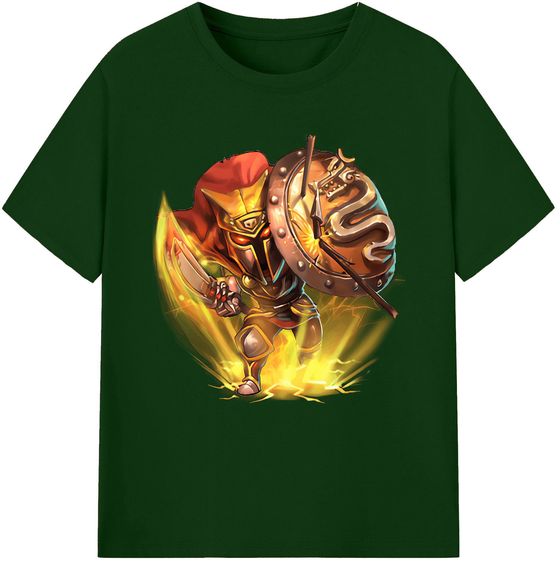 リーグ・オブ・レジェンド League of Legends LOL 綿100％半袖Tシャツ（フロントプリント）